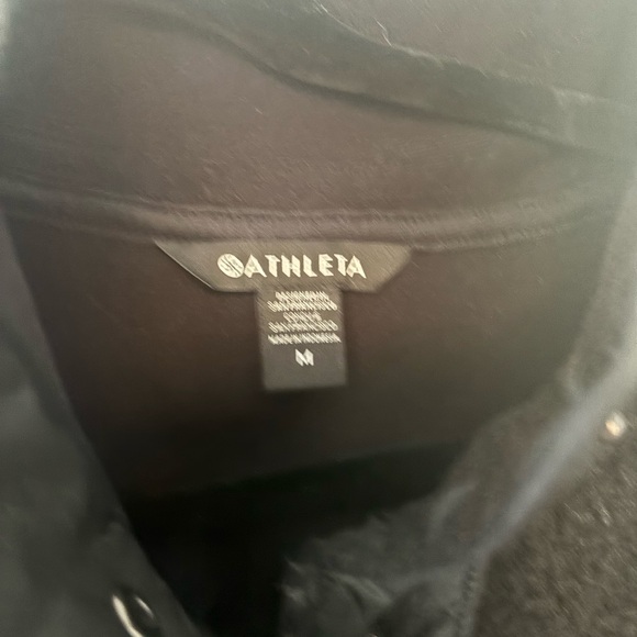 Athleta Cozy Sherpa Snap Sweatshirt - Picture 6 of 7